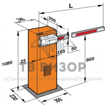 Тумба шлагбаума
 FAAC 104685877-1