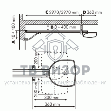 Рейка приводная
 NICE SNA6-1