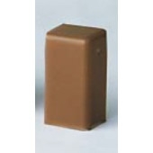Головка соединительная
 LM 25x17 Заглушка коричневая (розница 4 шт в пакете, 20 пакетов в коробке) DKC (00578RB) кратно 80шт