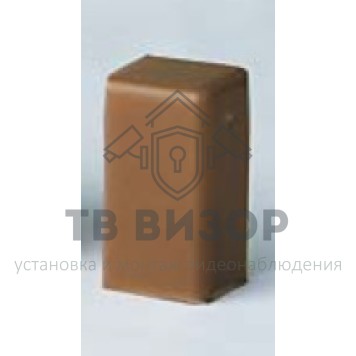 Головка соединительная
 LM 22x10 Заглушка коричневая (розница 4 шт в пакете, 20 пакетов в коробке) DKC (00580RB) кратно 80шт-0