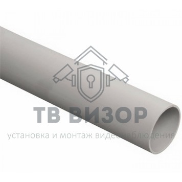 Труба гладкая
 Труба ПВХ жёсткая атмосферостойкая д.25мм, тяжёлая, 3м, цвет серый DKC  (63525UF)-0