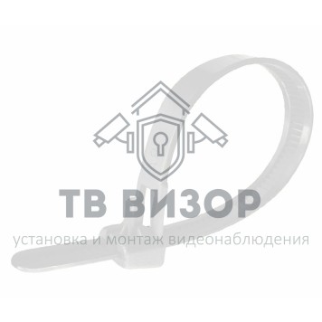 Стяжка
 Хомут P6.6 многоразовый, белый, 7,5х250 DKC Quadro (25252) кратно 100шт-0