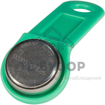 Ключ Touch Memory
 TM1990A iButton TS (зелёный)-0