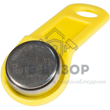 Ключ Touch Memory
 TM1990A iButton TS (жёлтый)-0