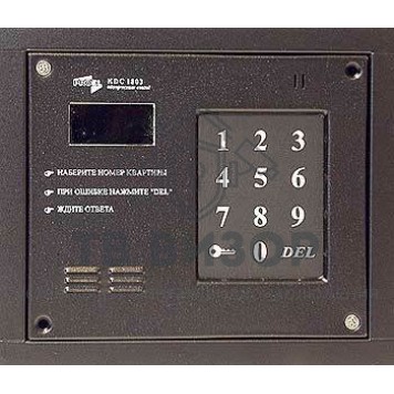 Вызывная аудиопанель
 CD-1803 Блок вызова (клавиатура)-0