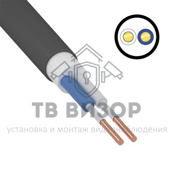 Кабель
 Кабель ВВГнг(А)-FRLS 2x2,5 мм² 1кВ ГОСТ (Промэл) (01-8322-3) 100м-0