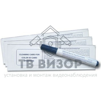 Чистящий комплект
 Cleaning Kit (10 pads+cards)-0
