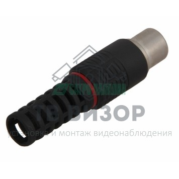 Коннектор
 РАЗЪЁМ  штекер  TV  без пайки  Черный  PROCONNECT (05-2042-2)-1