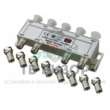 Делитель
 ДЕЛИТЕЛЬ ТВ х 8 + 9шт. F 