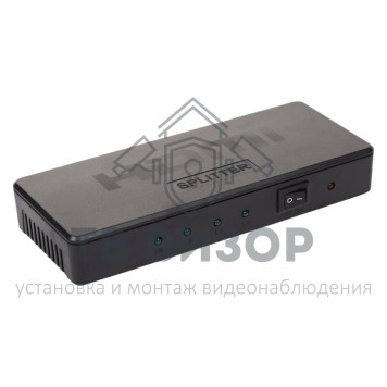 Делитель
 Делитель HDMI 1x4 пластиковый корпус  REXANT (17-6952)-0