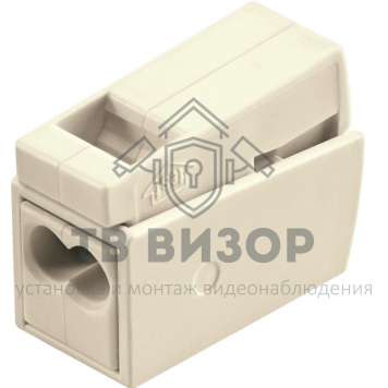 Клемма
 224-112 ∙ Клемма для осветительного оборудования (1,0-2,5)×2/(0,5-2,5) мм², белая WAGO (07-5112)-0