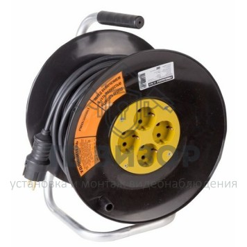 Удлинитель
 Удлинитель силовой на катушке 4 гнезда с/з 20 м, 3х2,5мм²,PROFESSIONAL PROCONNECT (11-7612)-0