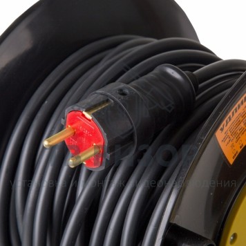 Удлинитель
 Удлинитель силовой на катушке 4 гнезда с/з 20 м, 3х2,5мм²,PROFESSIONAL PROCONNECT (11-7612)-1