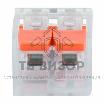 Клемма
 Универсальная компактная клемма, 2-проводная до 4,0 мм² (50 шт/уп) REXANT (07-5202)-1