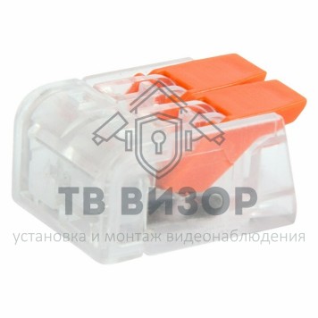 Клемма
 Универсальная компактная клемма, 2-проводная до 4,0 мм² (50 шт/уп) REXANT (07-5202)-0