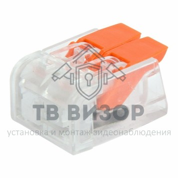 Клемма
 Универсальная компактная клемма, 2-проводная до 4,0 мм² (5 шт/уп) REXANT (07-5206)-0