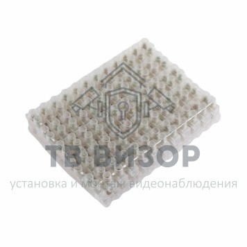 Колодка клеммная
 Клеммная колодка винтовая KВ-12 (4-12 мм²), 16A, полиэтилен белый (ЗВИ) СМАРТКИП (07-5012-5)-1