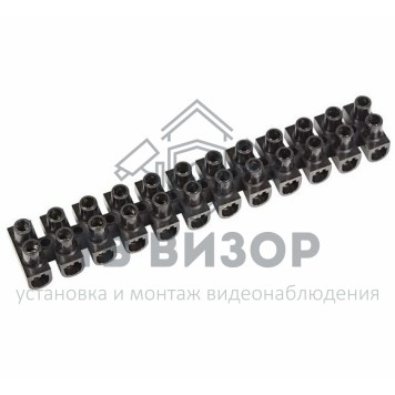 Колодка клеммная
 Колодка клеммная КВ-14 20А 14мм² PP(полипропилен) черный REXANT (07-5014-2)-0