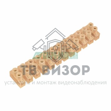 Колодка клеммная
 Колодка клеммная КВ-14 20А 14мм² REXANT (07-5014)-0