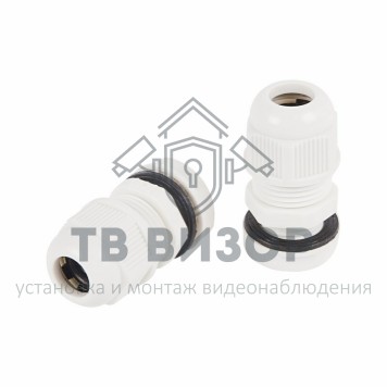 Кабельный ввод
 Кабельный ввод MG-16 (10-6мм) серый (07-8116)-0