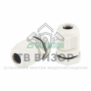 Кабельный ввод
 Кабельный ввод PG-13,5 (6-12 мм) серый (07-8013)-0