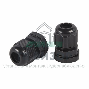 Кабельный ввод
 Кабельный ввод PG-13,5 (6-12 мм) черный (07-8013-1)-0