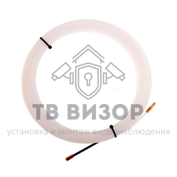 Протяжка
 Протяжка кабельная (мини УЗК в бухте), 10м, нейлон, d=3мм, латунный наконечник, заглушка (47-1010-1)-0