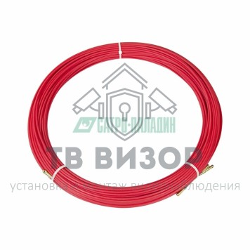 Протяжка
 Протяжка кабельная (мини УЗК в бухте), стеклопруток, d=3,5мм, 50м КРАСНАЯ (47-1050)-0