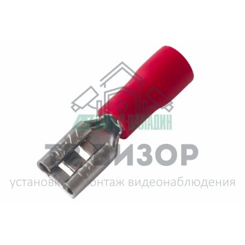 Клемма
 КЛЕММА ПЛОСКАЯ изолированная (КПИ гнездо - 5.6мм)  0.5-1.5мм²  (VF1.25-187(8))  REXANT (08-0412)-0