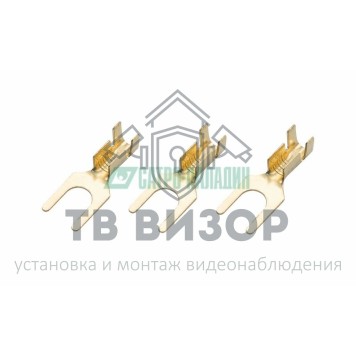 Наконечник
 НАКОНЕЧНИК ВИЛОЧНЫЙ (НВ - 4.5мм)  1-1.5мм²  (DJ441A-4B)  REXANT (08-0171)-0