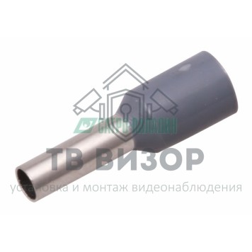 Наконечник
 НАКОНЕЧНИК ШТЫРЕВОЙ ВТУЛОЧНЫЙ изолированный (НШВИ  F-18мм)  4мм²  (СЕ040012grey)  серый  REXANT (08-0822)-0