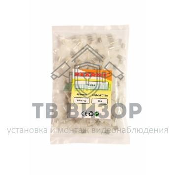 Заглушка
 Концевая изолированная ЗАГЛУШКА  (КИЗ  ø3мм)  2мм²  (CHS-4)  REXANT (08-0702)-2