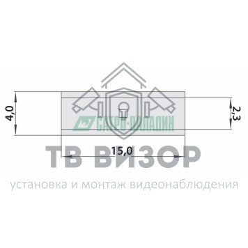 Гильза
 СОЕДИНИТЕЛЬНАЯ ГИЛЬЗА (СГ  L-15мм)  1.5-2.5мм²  (BN2)  REXANT (08-0722)-2