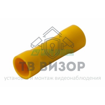 Гильза
 СОЕДИНИТЕЛЬНАЯ ГИЛЬЗА изолированная (СГИ  L-26мм)  4-6мм²  (BV5.5, VB5.5)  желтый  REXANT (08-0731)-0