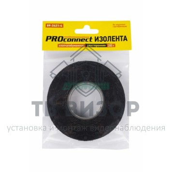 Лента изоляционная
 Изолента ХБ 18 х 0,35 мм, (ролик 31,9 м / 200 г) PROconnect (09-2421-4)-0