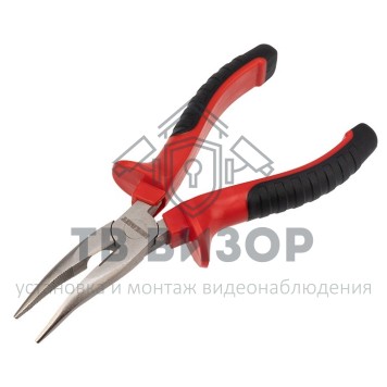 Тонкогубцы
 Тонкогубцы изогнутые REXANT 160 мм никелированные, двухкомпонентные рукоятки (12-4620)-0