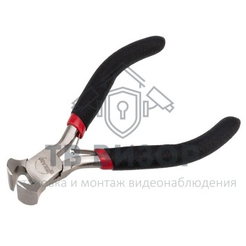 Кусачки
 Кусачки торцевые REXANT Мини 100 мм никелированные, авторазжим, обливные рукоятки (12-4605)-0