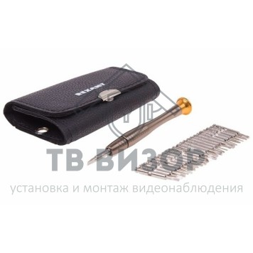 
 Набор для точечных работ 25 предметов в чехле Rexant (12-4762)-0