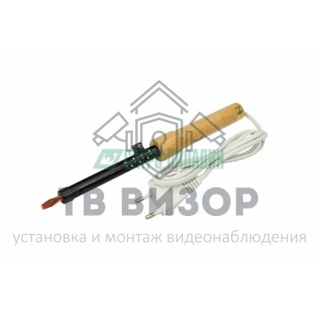 Паяльник
 Паяльник ПД REXANT, 220 В/65 Вт, деревянная ручка, ЭПСН (12-0265)-0