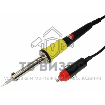 Паяльник
 Паяльник REXANT со штекером прикуривателя автомобиля 12 В/40 Вт (12-0184)-0