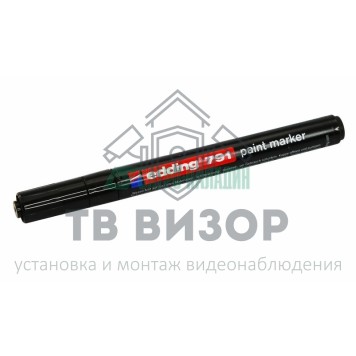 Маркер
 Маркер  E-791  эмаль  1-2мм (для печатных плат) чёрный (09-3991)-0