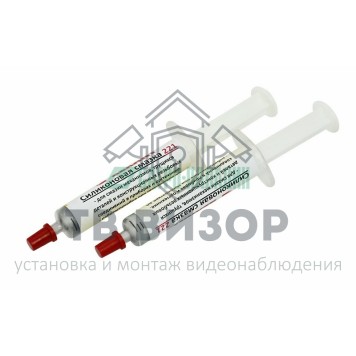Смазка
 Смазка силиконовая 221  (до +350℃)  2мл (шприц)  REXANT (09-3955)-0