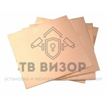 Стеклотекстолит
 Стеклотекстолит двухсторонний СФ1.5-2-0.35 100х100мм  REXANT (09-4021)-0