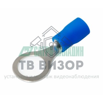 Наконечник
 НАКОНЕЧНИК КОЛЬЦЕВОЙ изолированный (НКИ  ø8.4мм)  1.5-2.5мм²  (VR2-8)  REXANT (08-0036)-0