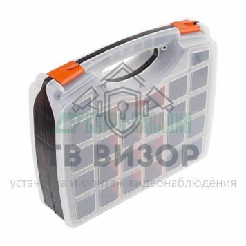 Ящик пластиковый универсальный (двойной) Proconnect 325х280х85мм (12-5022-4) 
 Ящик пластиковый универсальный (двойной) Proconnect 325х280х85мм (12-5022-4)-0