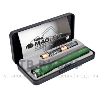 Фонарь
 M2A39LE Фонарь MAGLITE Mini,  14.6 см, зеленый, 2--1