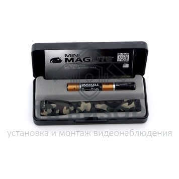 Фонарь
 M2A02LE Фонарь MAGLITE Mini,  14.6 см, камуфляж, 2-1