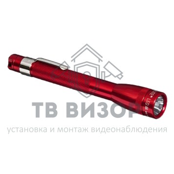 Фонарь
 M3A032E Фонарь MAGLITE Mini,  12.7 см, красный, 2--0