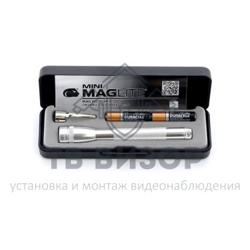 Фонарь
 M3A102E Фонарь MAGLITE Mini,  12.7 см, серебристый-1