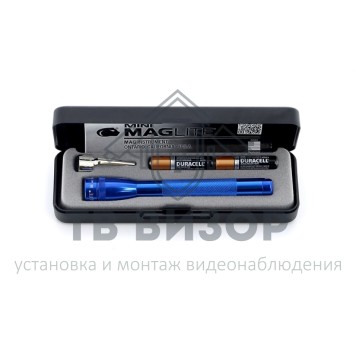 Фонарь
 M3A112E Фонарь MAGLITE Mini,  12.7 см, синий, 2-АА-1